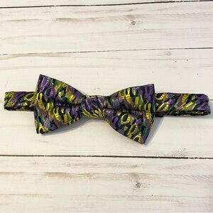 Bow Tie Mardi Gras Colors